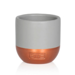 Grey and copper