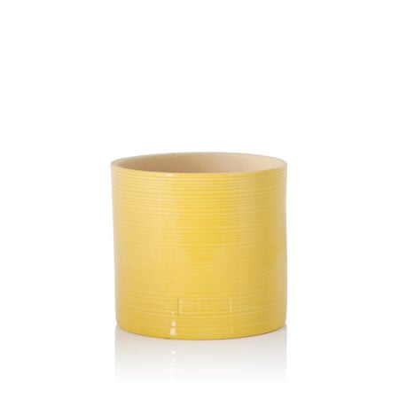 Yellow summer pot