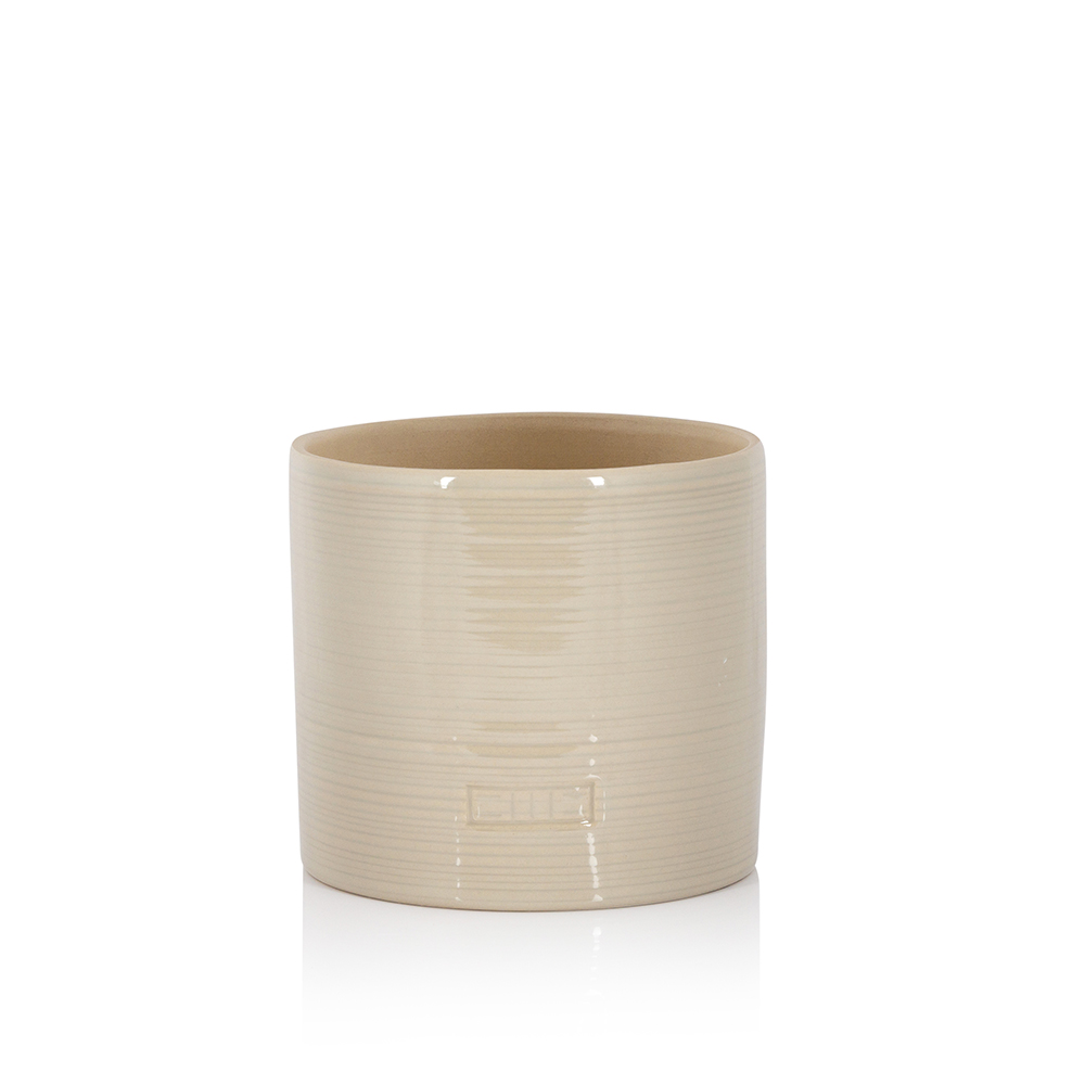 Glazed Houseplant Pot