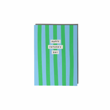 Happy Father’s Day Stripe Card