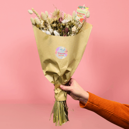 Natural Wildflower Dried Bouquet – Medium