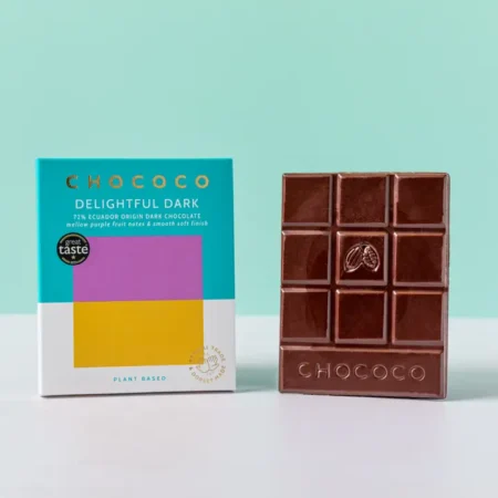 Chococo – 72% Ecuador Dark Chocolate – Delightful Dark