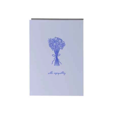 With Sympathy Card